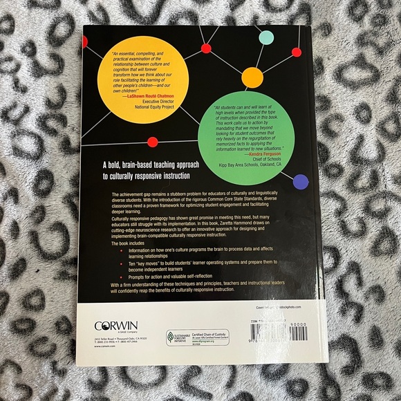 Culturally Responsive Teaching & The Brain Book - Picture 2 of 2